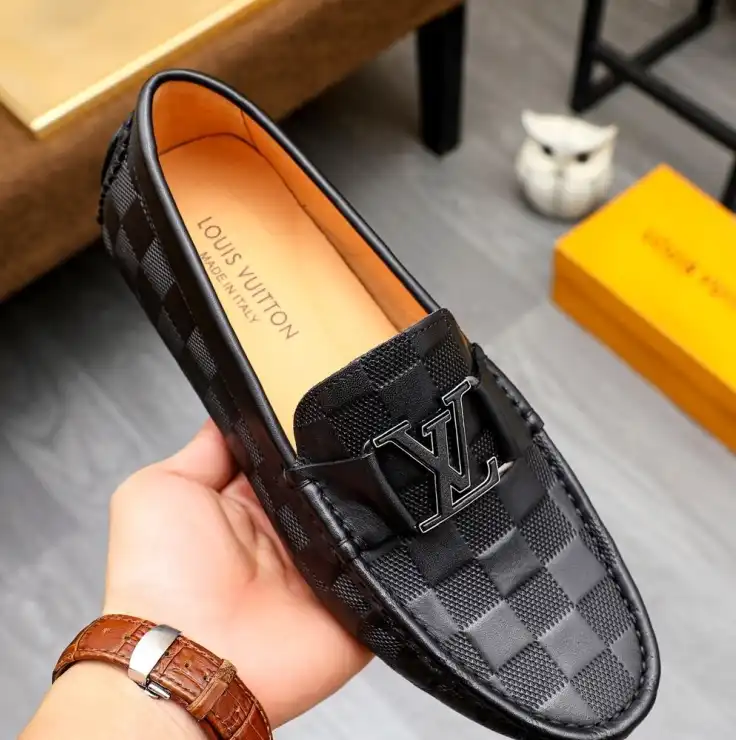 hype LV Leather Shoes