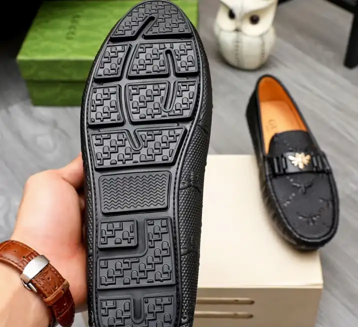 hype Gucci Leather Shoes