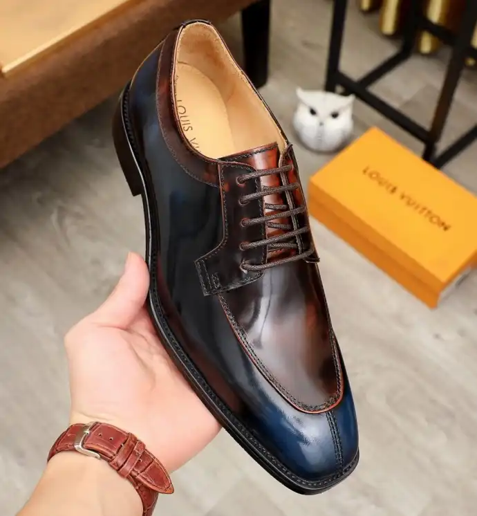 hype LV Leather Shoes