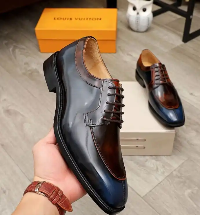 hype LV Leather Shoes