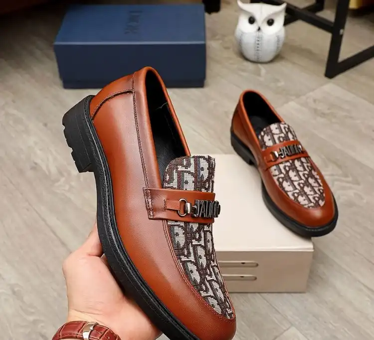 hype Christian Dior Leather Shoes