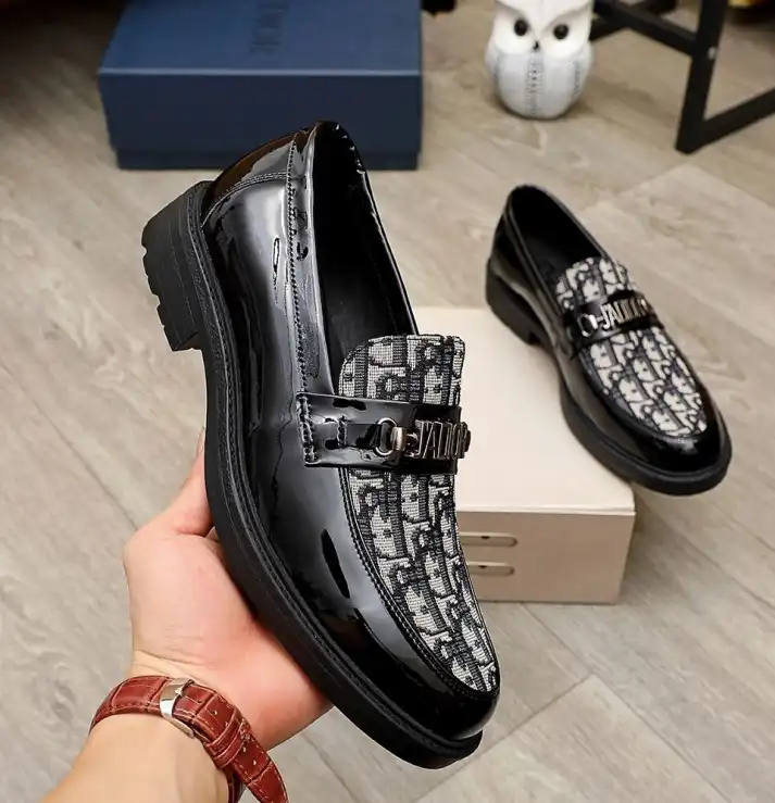 hype Christian Dior Leather Shoes