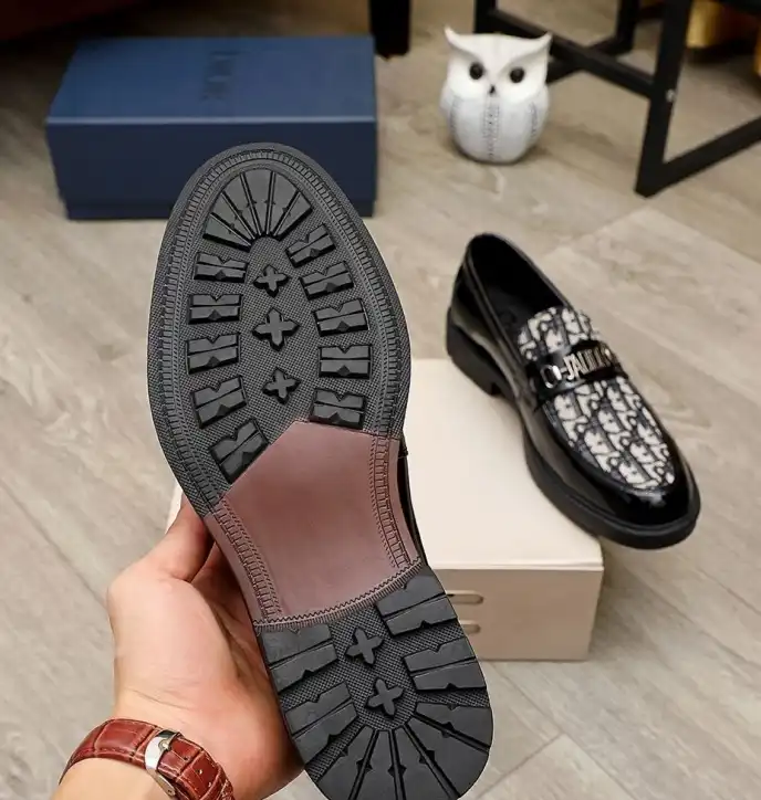 hype Christian Dior Leather Shoes