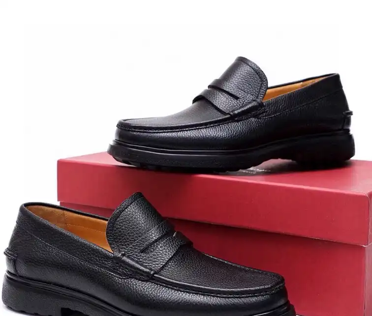 hype Ferragamo Leather Shoes