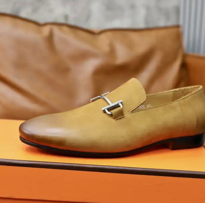 hype Hermes Leather Shoes