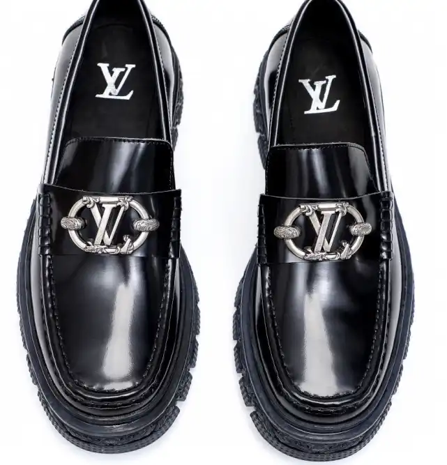 hype LV Leather Shoes