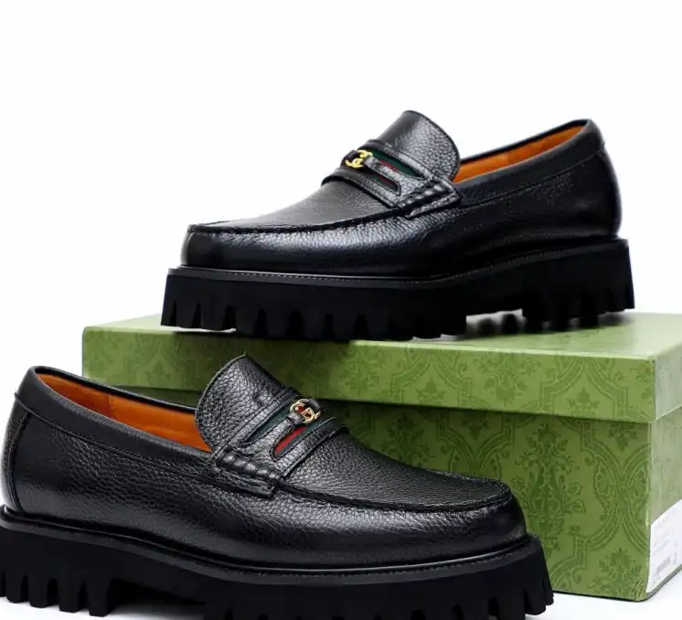 hype Gucci Leather Shoes