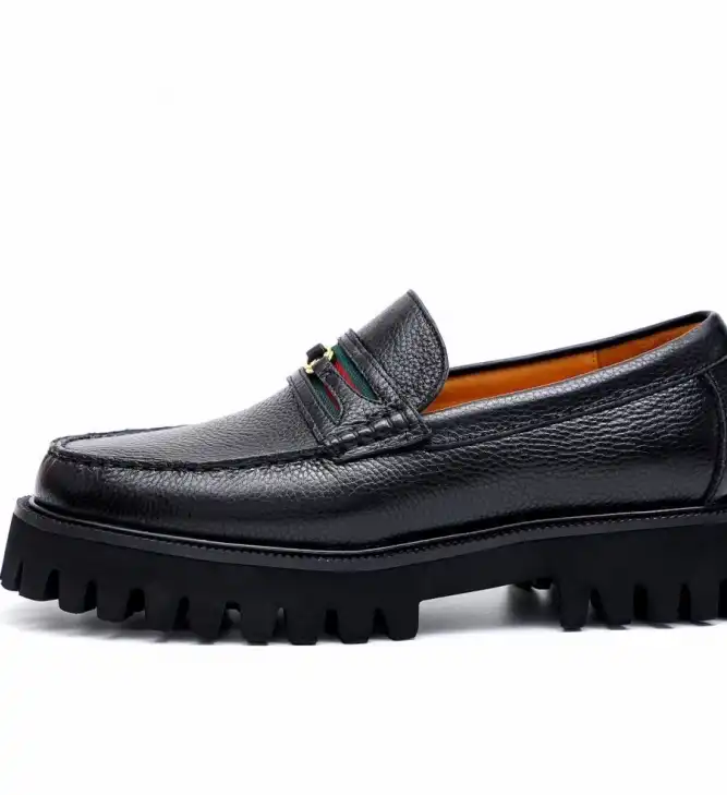 hype Gucci Leather Shoes