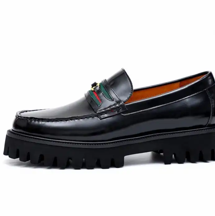 hype Gucci Leather Shoes