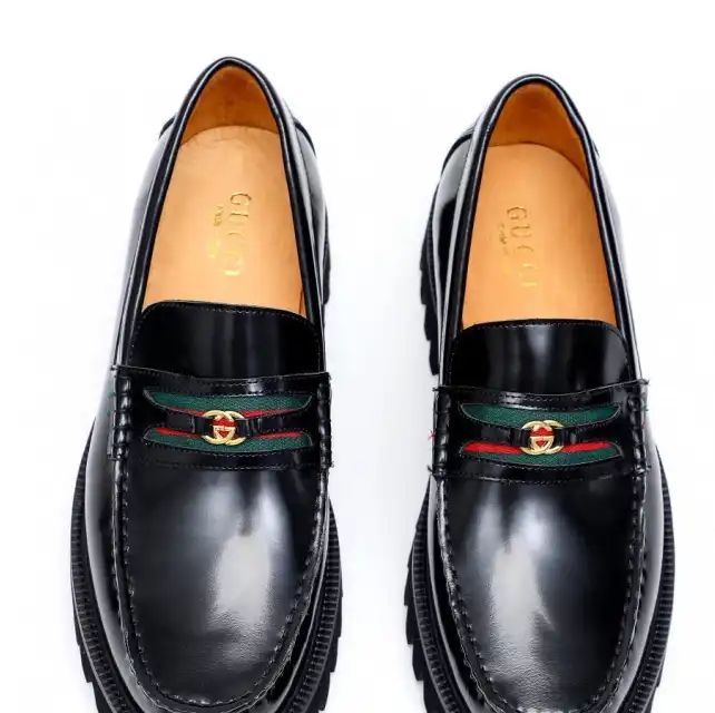 hype Gucci Leather Shoes