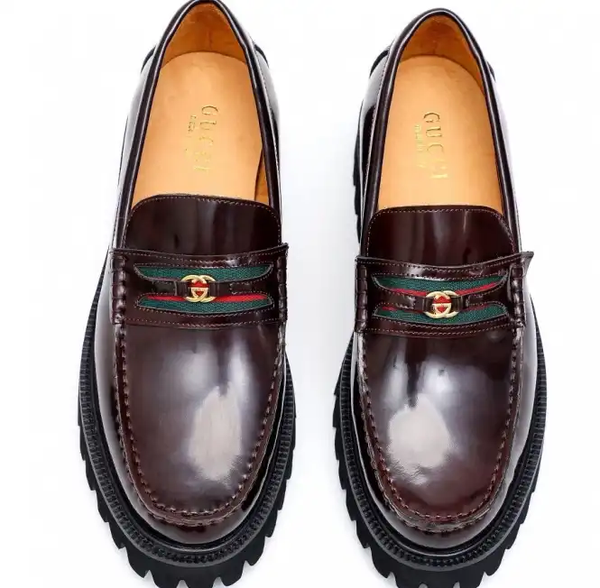 hype Gucci Leather Shoes