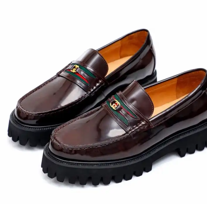 hype Gucci Leather Shoes