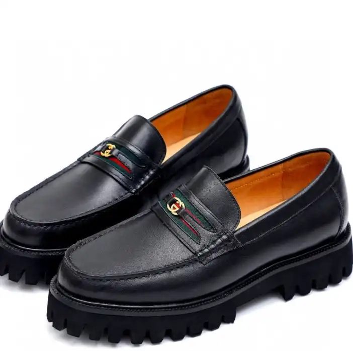 hype Gucci Leather Shoes