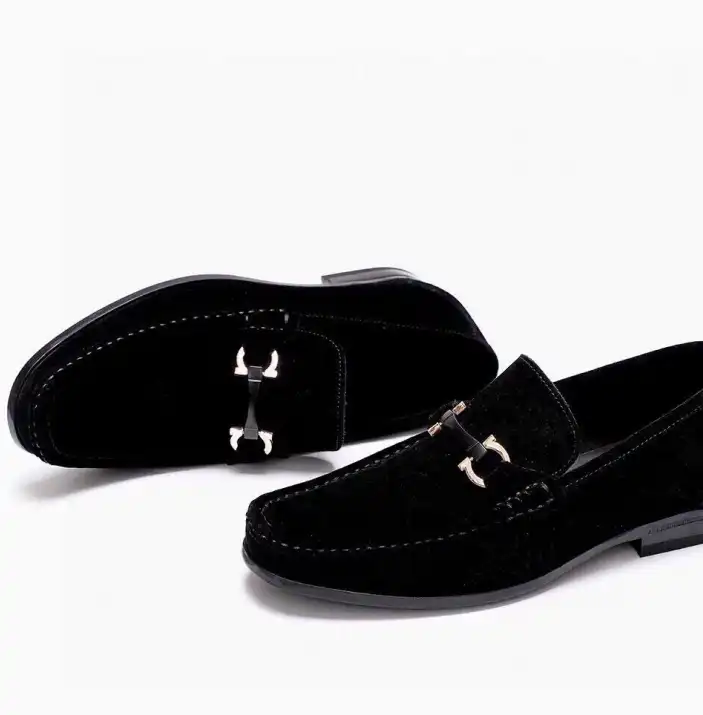 hype Ferragamo Leather Shoes