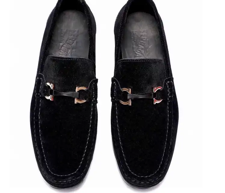 hype Ferragamo Leather Shoes