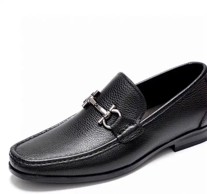 hype Ferragamo Leather Shoes