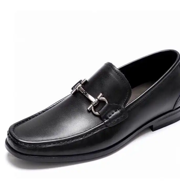 hype Ferragamo Leather Shoes