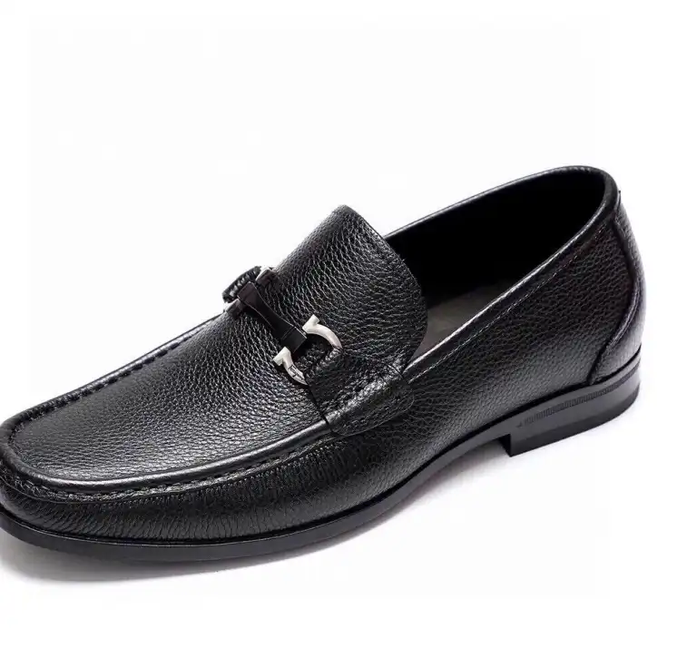 hype Ferragamo Leather Shoes