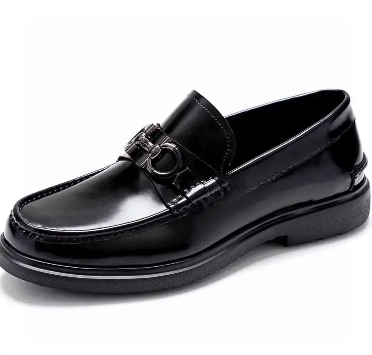 hype Ferragamo Leather Shoes