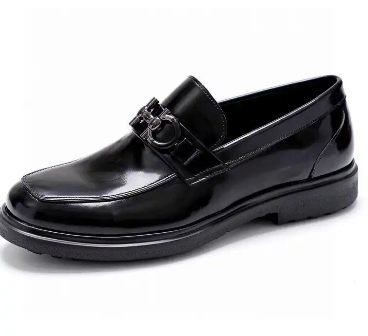 hype Ferragamo Leather Shoes