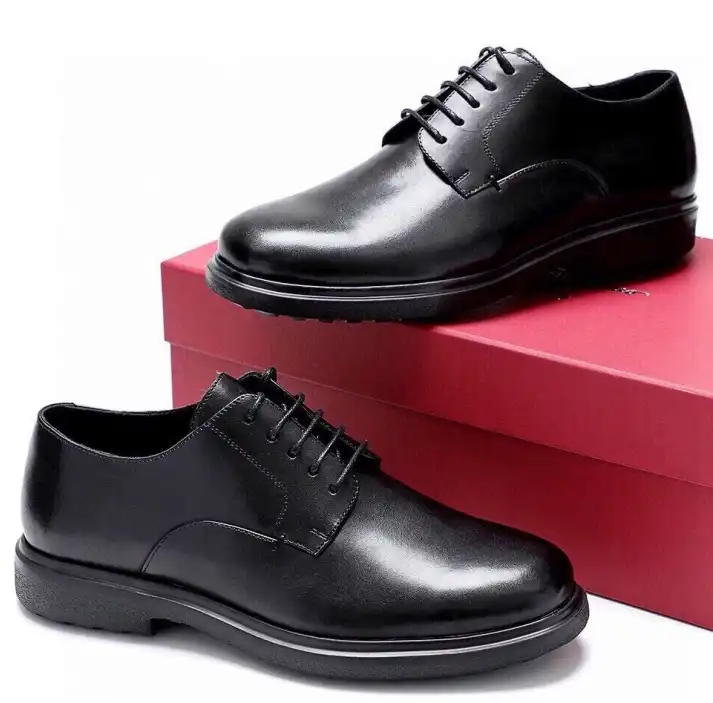 hype Ferragamo Leather Shoes