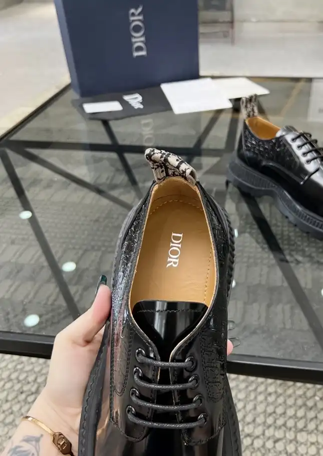 hype Christian Dior Leather Shoes