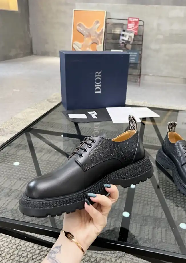 hype Christian Dior Leather Shoes