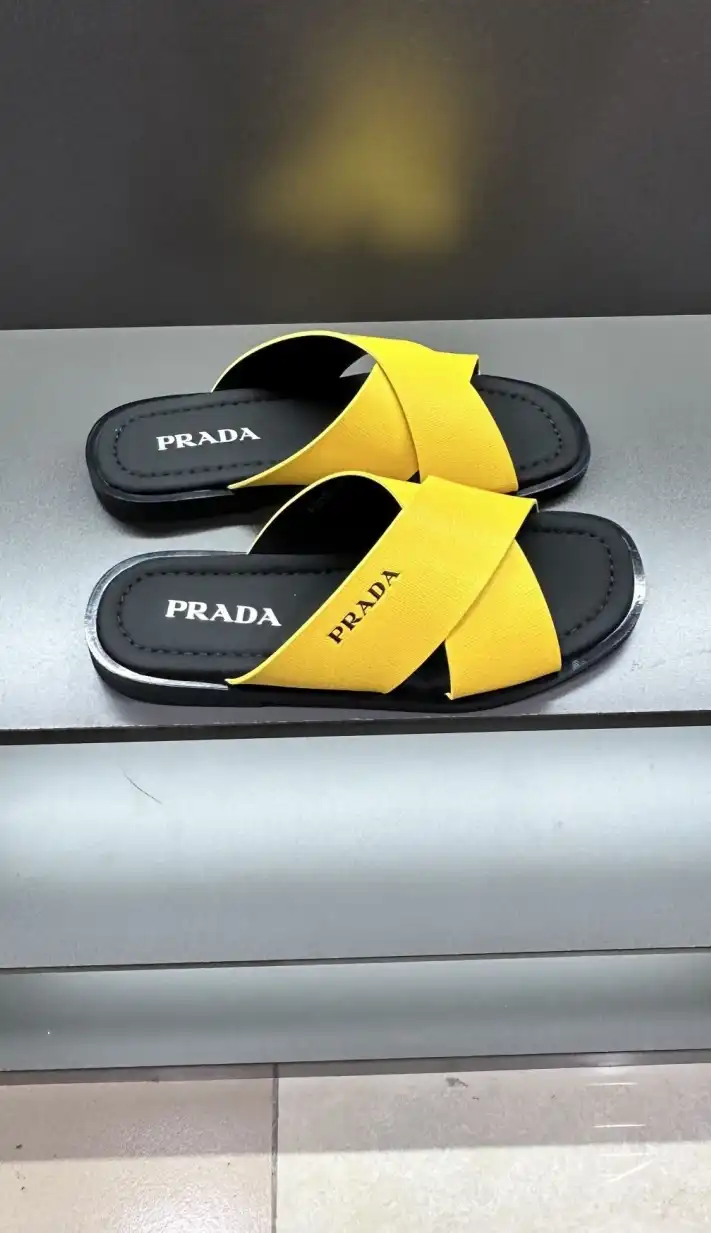 hype Prada Slippers