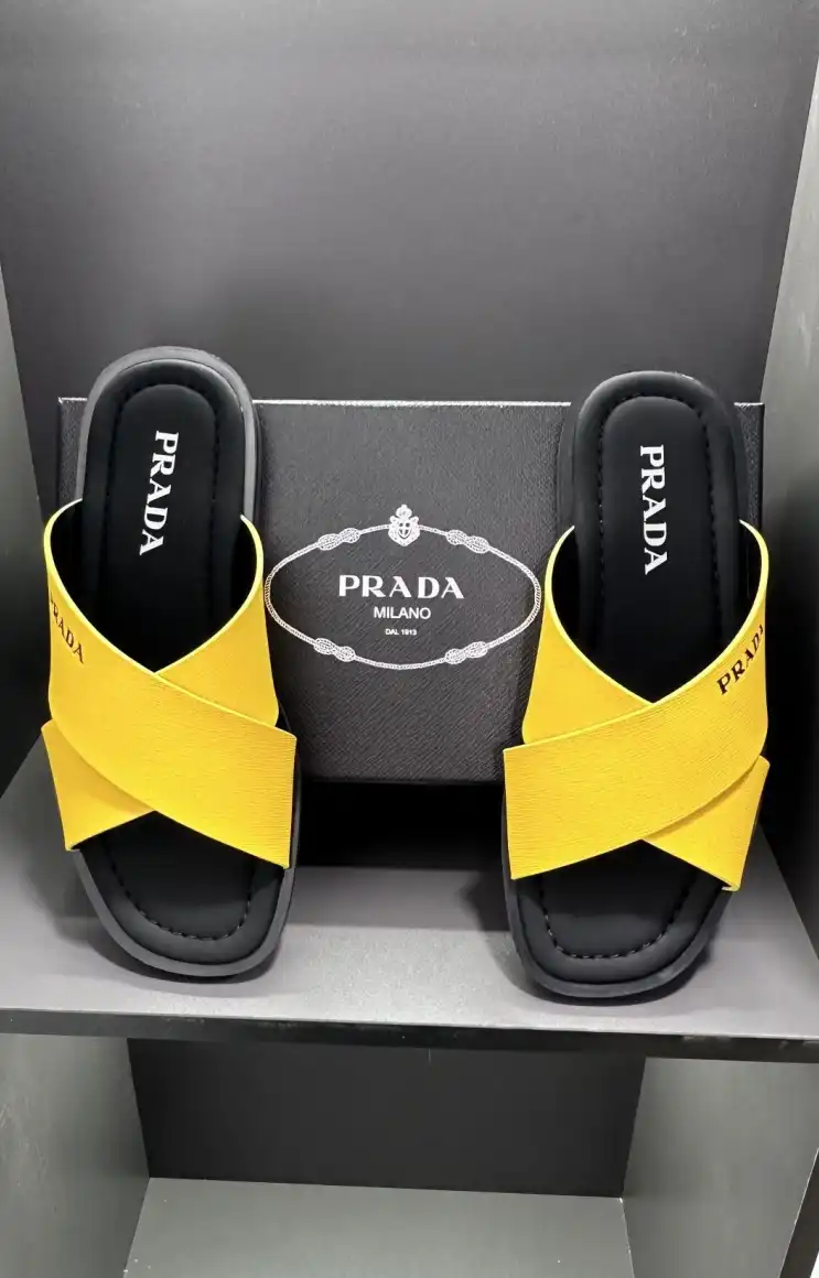 hype Prada Slippers