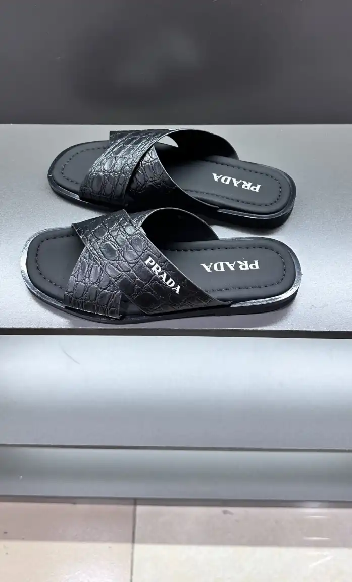 hype Prada Slippers