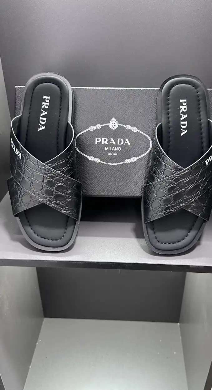 hype Prada Slippers