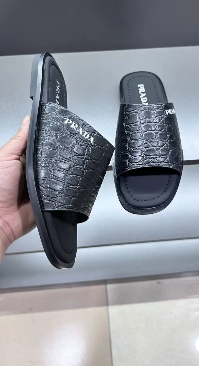 hype Prada Slippers