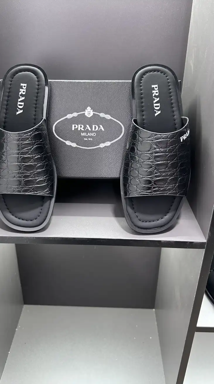 hype Prada Slippers