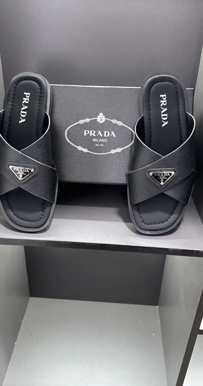 hype Prada Slippers