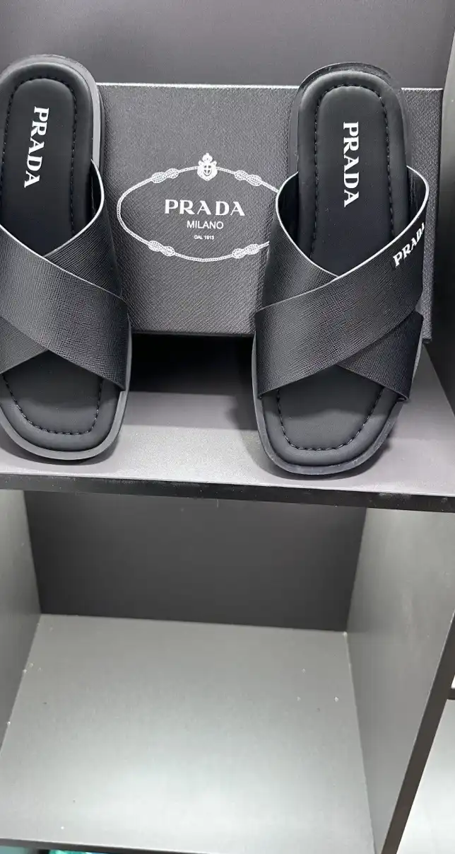 hype Prada Slippers