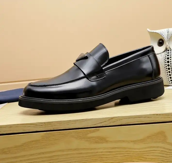 hype Prada Leather Shoes