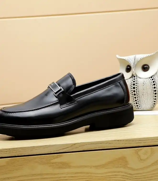 hype Prada Leather Shoes