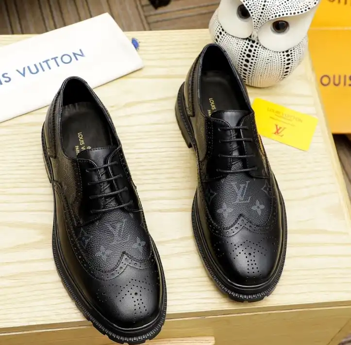 hype LV Leather Shoes