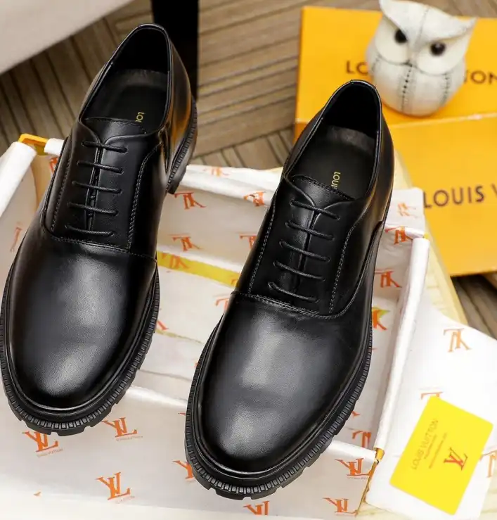 hype LV Leather Shoes