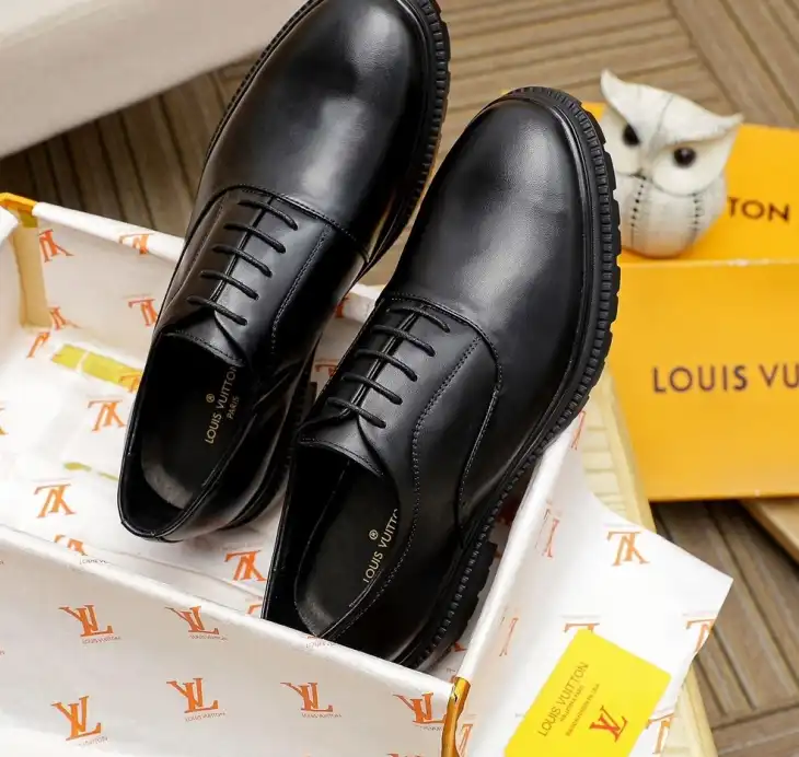 hype LV Leather Shoes