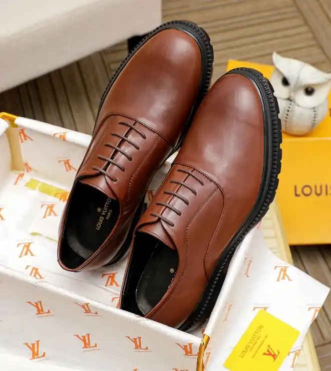 hype LV Leather Shoes