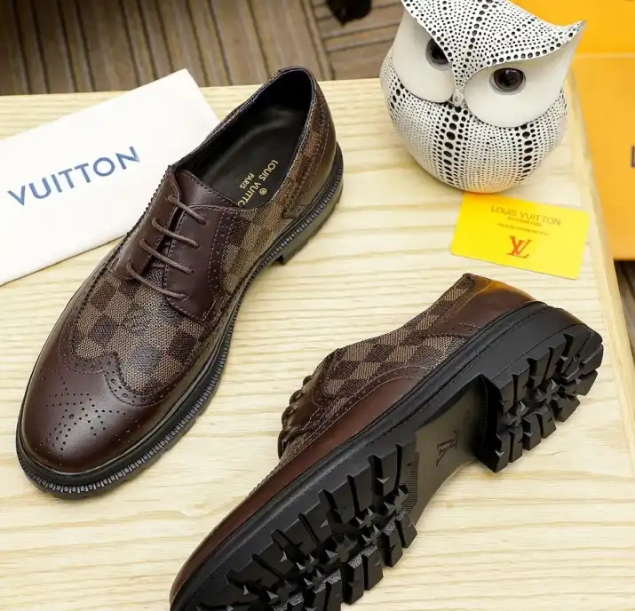 hype LV Leather Shoes