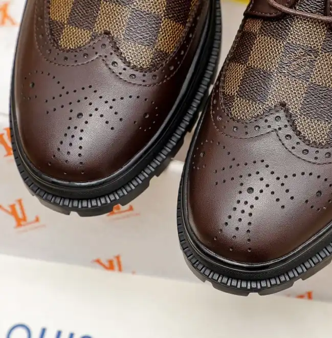 hype LV Leather Shoes