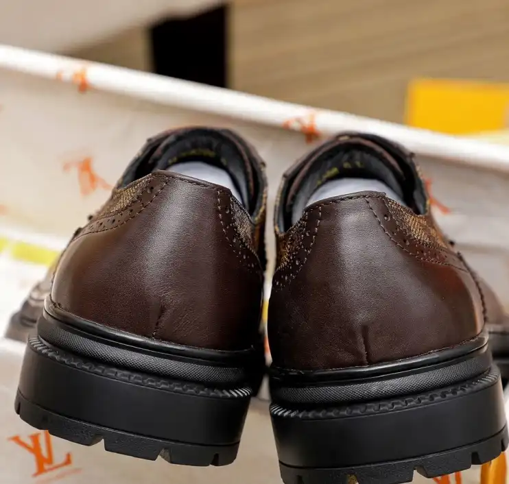 hype LV Leather Shoes