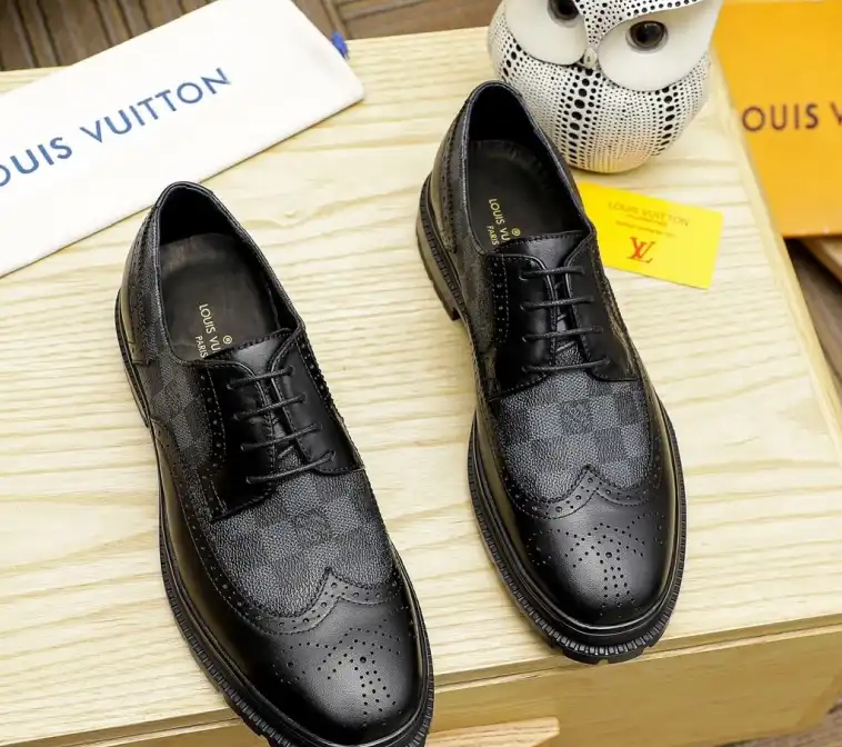 hype LV Leather Shoes