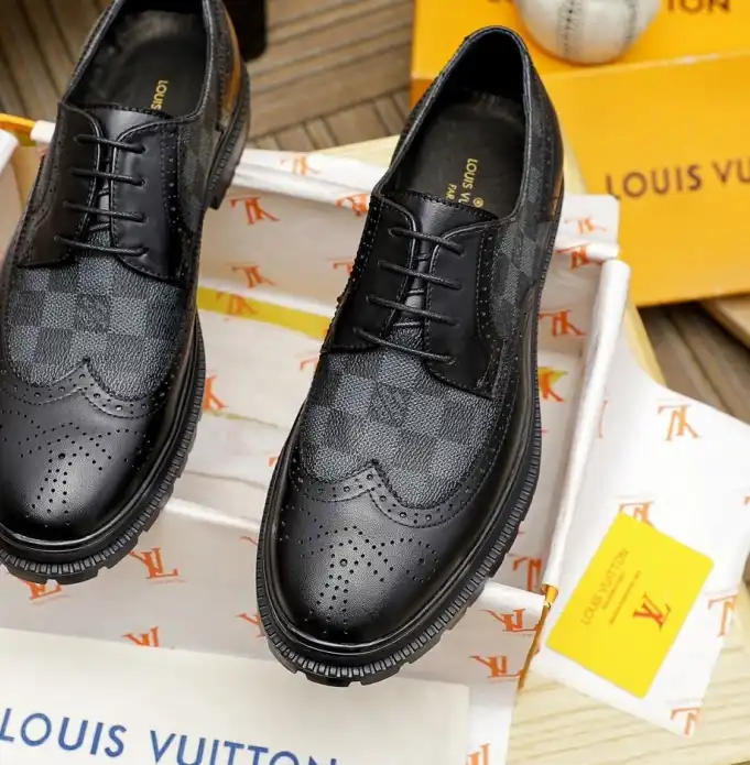 hype LV Leather Shoes