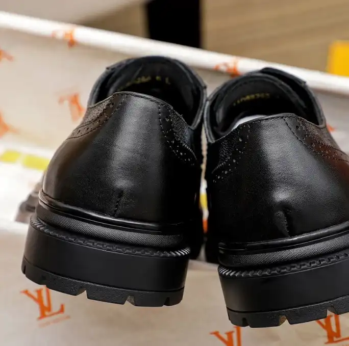 hype LV Leather Shoes