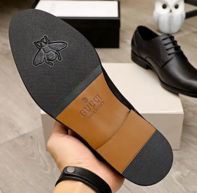 hype Gucci Leather Shoes