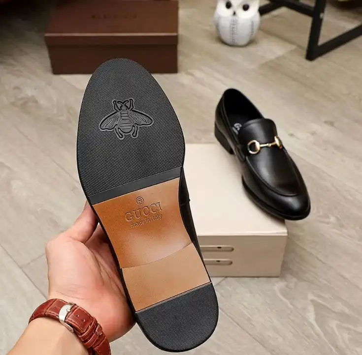 hype Gucci Leather Shoes