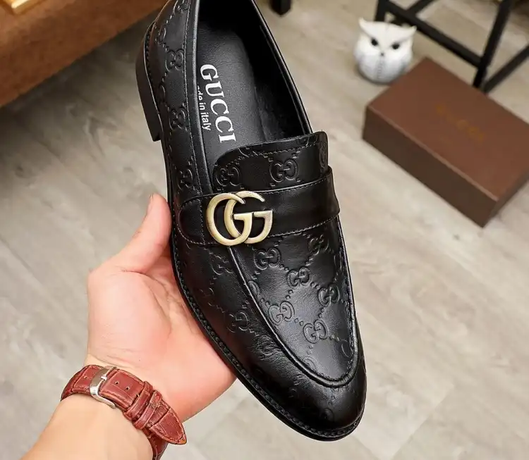 hype Gucci Leather Shoes